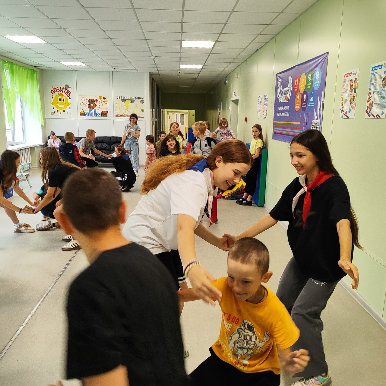 Девятый день в летнем пришкольном лагере &amp;quot;Непоседы&amp;quot;..
