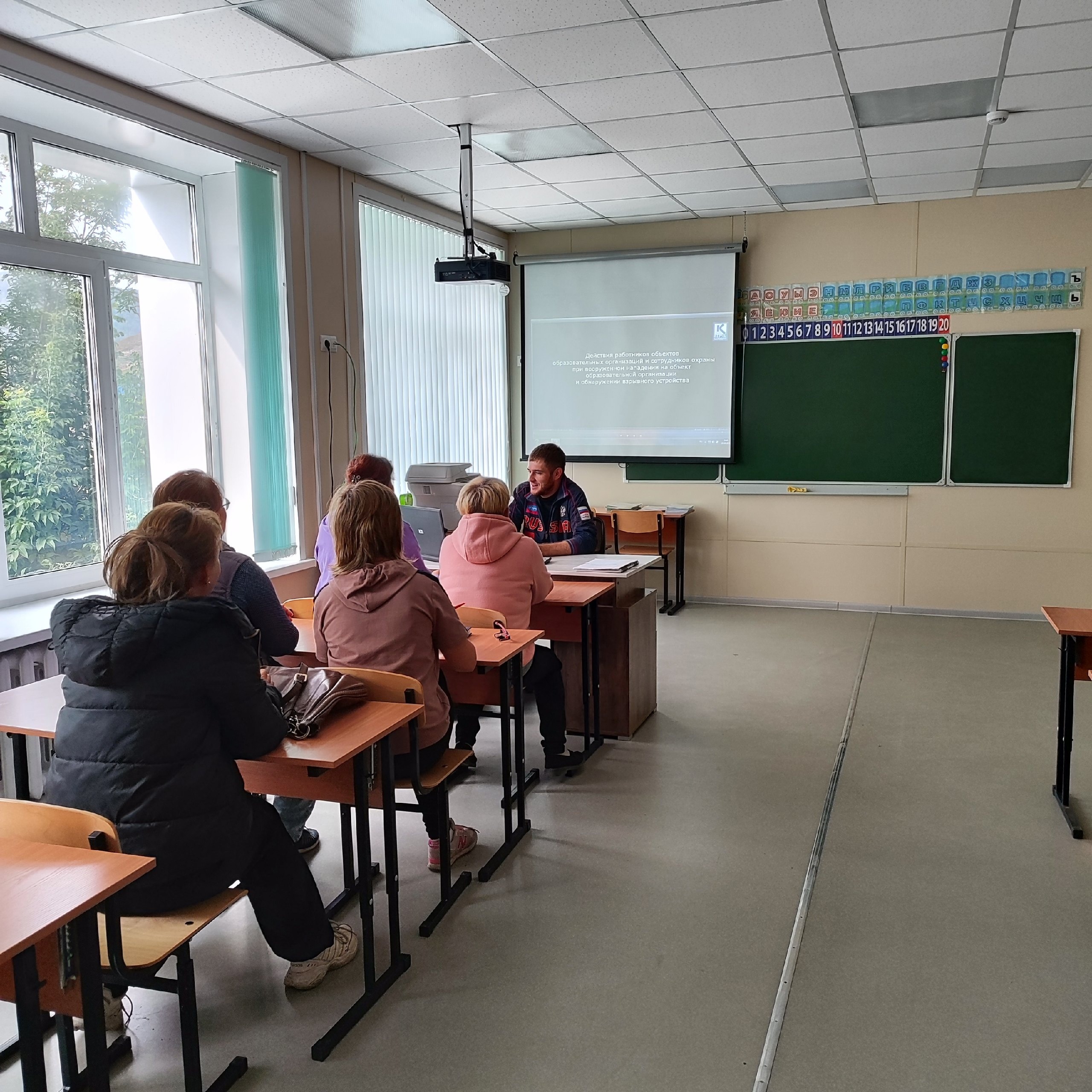 Учебная тренировка &amp;quot;Действия работников ОО и сотрудников охраны при захвате заложников и получении сигнала гражданской обороны &amp;quot;Внимание всем!&amp;quot; на объектах ОО&amp;quot;..