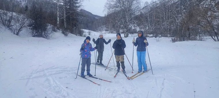 Лыжный поход..