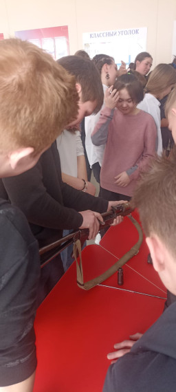 Состоялась встреча обучающихся с пограничниками.