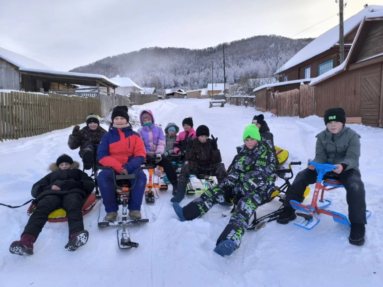 Зимние забавы для укрепления здоровья!.
