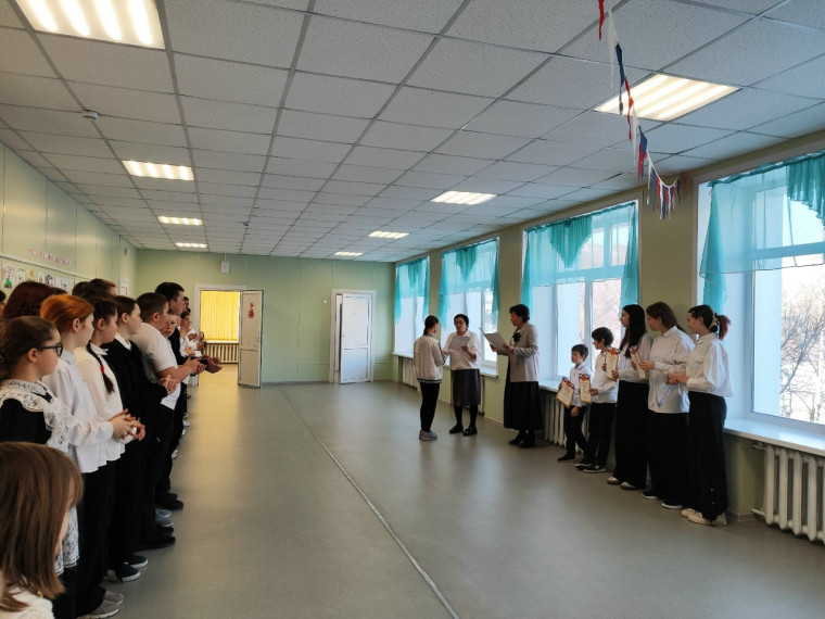 Закрытие месячника спортивно-массовой и патриотической работы.